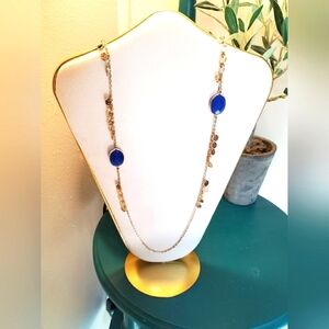 Dainty Long statement necklace